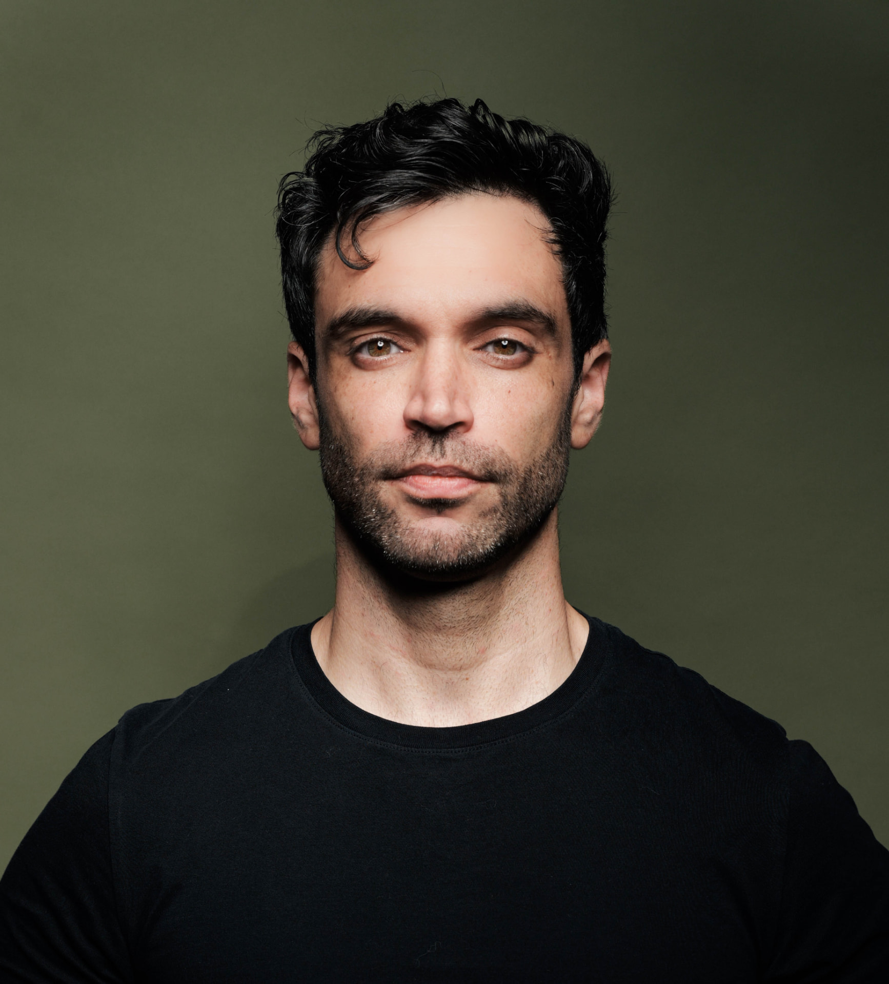 Sergio, astrologer, photographed in warm daylight